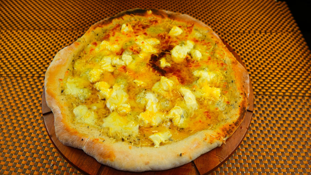 5 Cheese Truffle Honey Pizza - Chef Laudico OK Cafe 