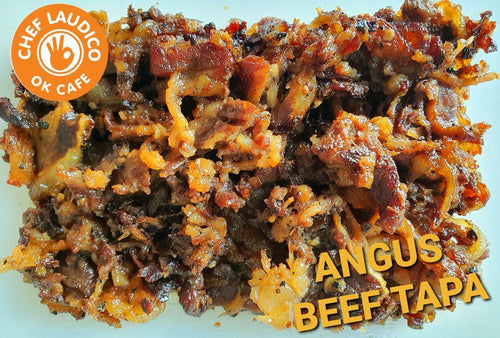 Angus Beef Tapa - Chef Laudico OK Cafe 