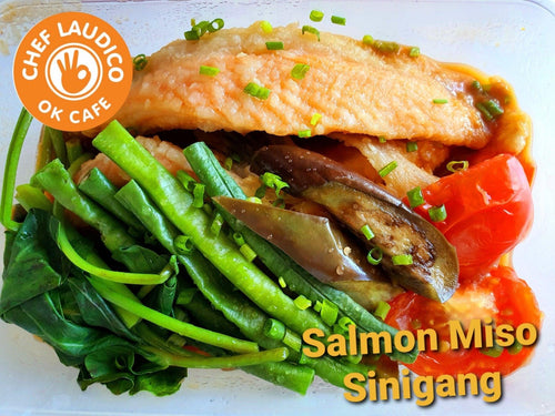 Salmon Miso Sinigang - Chef Laudico OK Cafe 