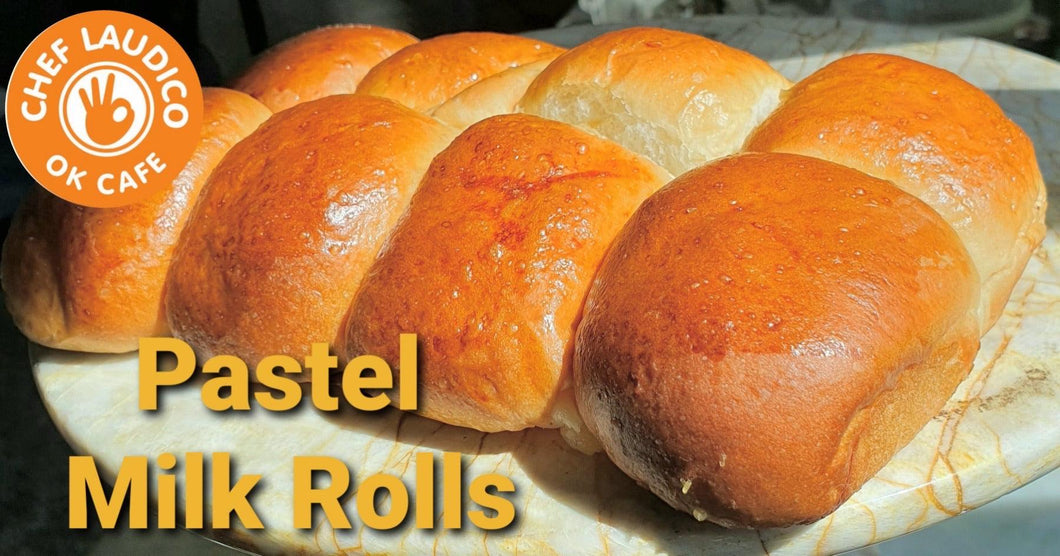 Pastel Milk Rolls - Chef Laudico OK Cafe 